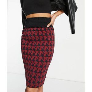 NEW TRAFFIC PEOPLE Viscose pencil stretchy skirt *A174